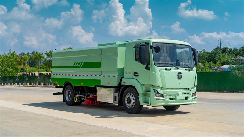 16方星辰純電動道路洗掃車